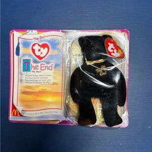 2000 McDonald’s teenie beanie baby-The End The Bear-Sealed Legends Series